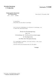 Deutscher Bundestag 5. Wahlperiode Drucksache V/3500 Bericht ...