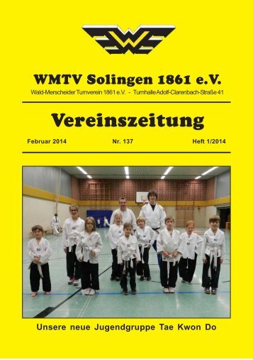 Vereinszeitung - WMTV - Solingen