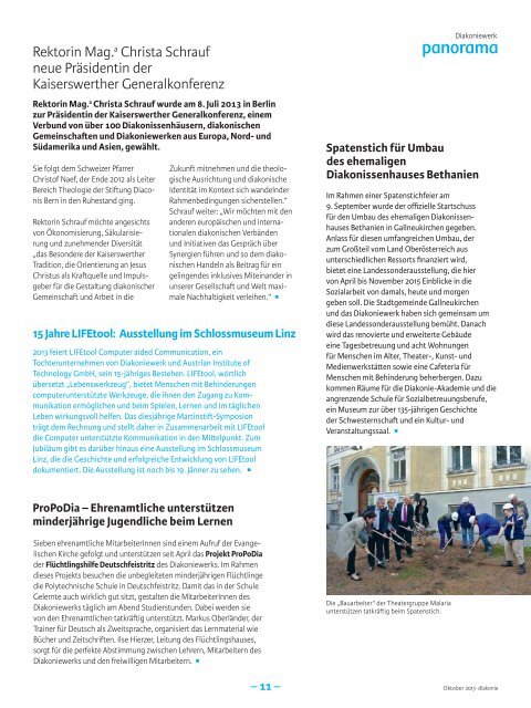 Diakonie 4/2013 als PDF downloaden - networx.at