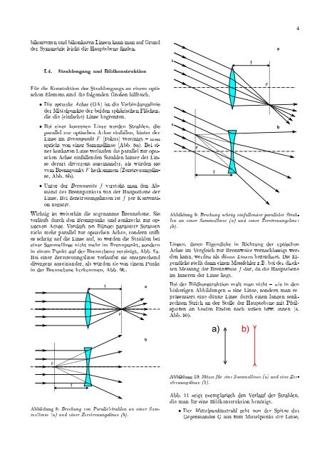 Brechung und Linsen (BLI) Fakultät für Physik der Ludwig ...