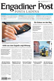 Engadiner Post Nr. 61 vom 28. Mai 2013 (PDF, 3253kB)