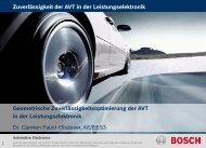 Zuverlässigkeit der AVT von Leistungsmodulen - Dynardo GmbH