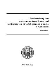 Bereitstellung von Umgebungsinformationen und Positionsdaten für ...