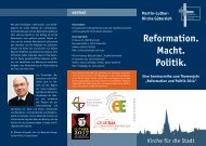 Reformation und Politik 2014 - ekgt.de