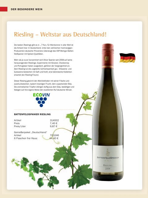 Weingenuss - Chile Wein Contor