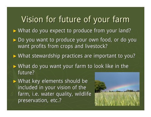 Farm Planning and Enterprise Selection - Oregon State University ...