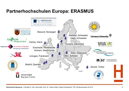 Präsentation der Info-Veranstaltung - Fakultät IV - Hochschule ...