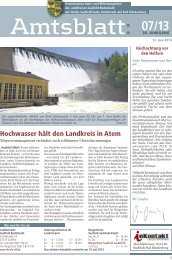 Amtsblatt - Landkreis Saalfeld-Rudolstadt