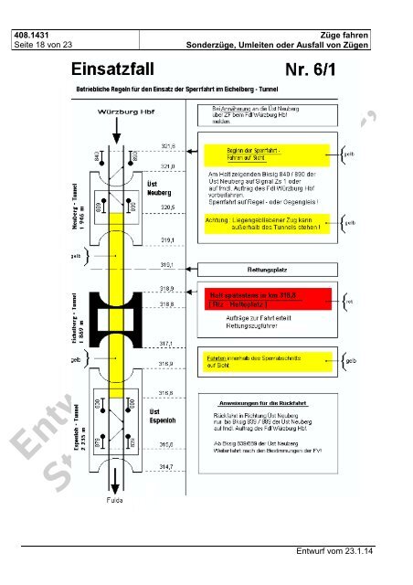 Entwurf zur Stellungnahme, Stand 30.01.2014 - DB Netz AG