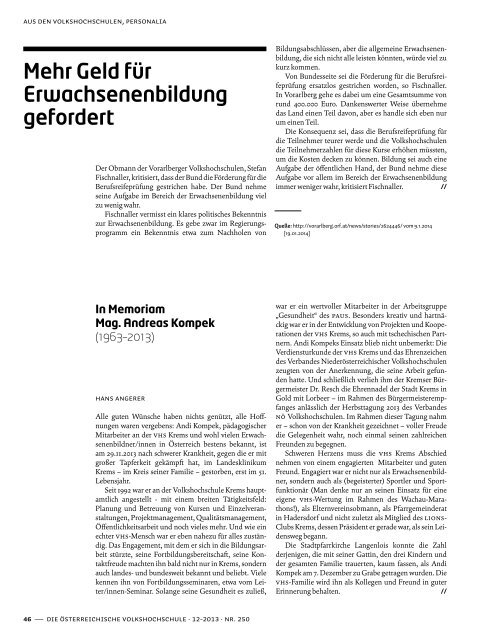 zur Erwachsenenbildung