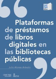 Plataformas de préstamos de libros digitales en las ... - Gredos