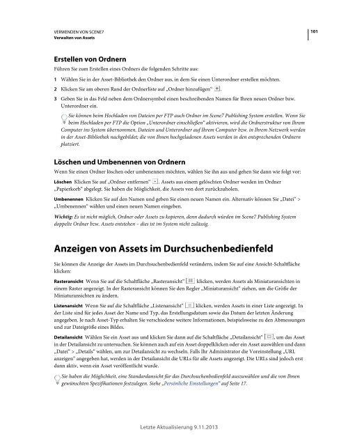 Hilfe-PDF anzeigen (8.8MB) - Adobe