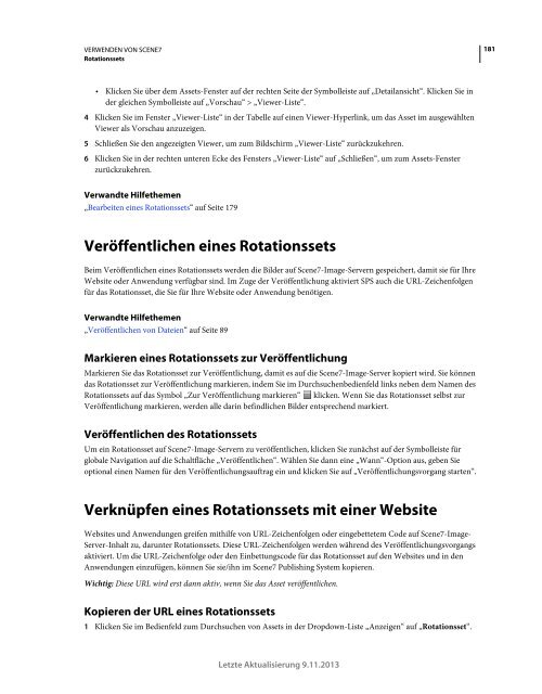 Hilfe-PDF anzeigen (8.8MB) - Adobe