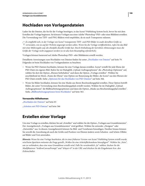 Hilfe-PDF anzeigen (8.8MB) - Adobe