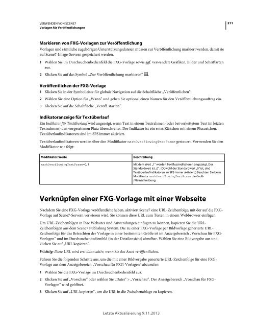 Hilfe-PDF anzeigen (8.8MB) - Adobe