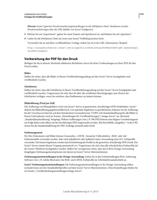 Hilfe-PDF anzeigen (8.8MB) - Adobe