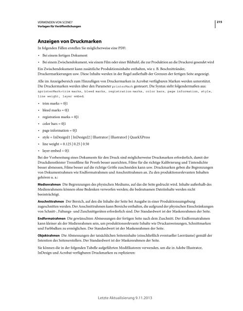 Hilfe-PDF anzeigen (8.8MB) - Adobe