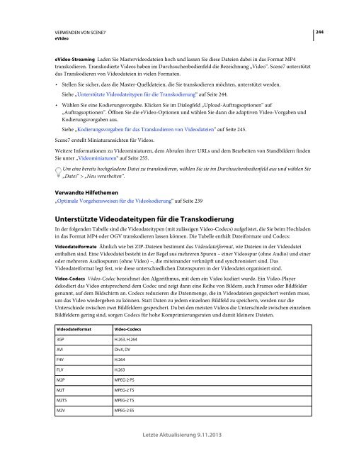 Hilfe-PDF anzeigen (8.8MB) - Adobe