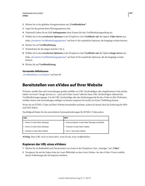 Hilfe-PDF anzeigen (8.8MB) - Adobe