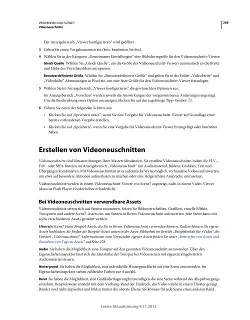 Hilfe-PDF anzeigen (8.8MB) - Adobe