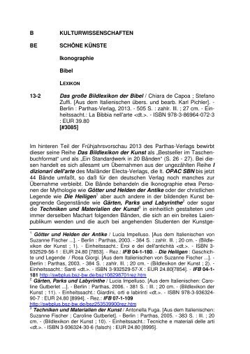 Das große Bildlexikon der Bibel / Chiara de Capoa