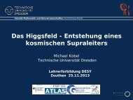 Das Higgsfeld - Entstehung eines kosmischen Supraleiters