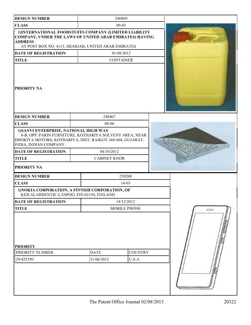 Design - Controller General of Patents Designs and Trademarks