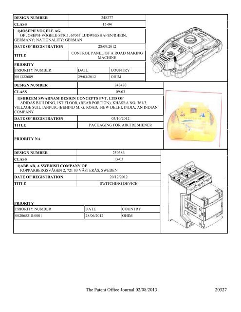 Design - Controller General of Patents Designs and Trademarks