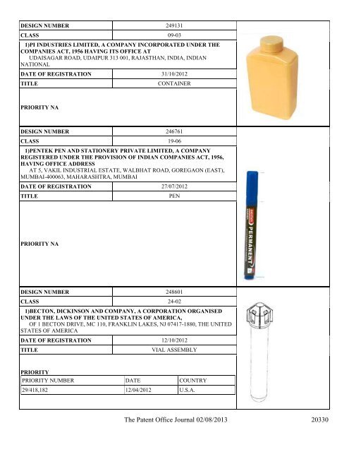 Design - Controller General of Patents Designs and Trademarks