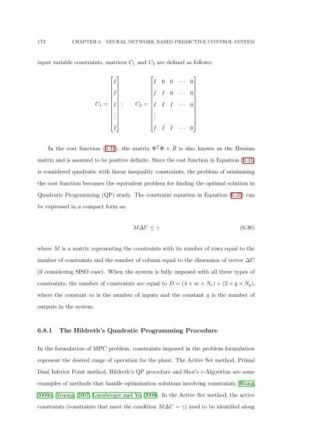 The Development of Neural Network Based System Identification ...