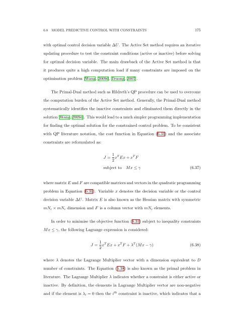 The Development of Neural Network Based System Identification ...