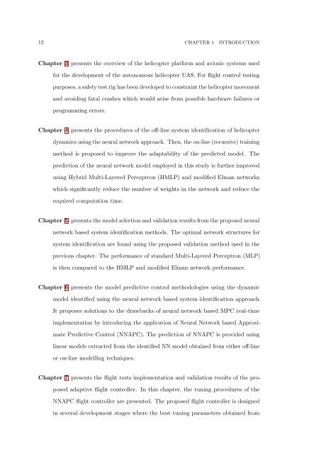 The Development of Neural Network Based System Identification ...