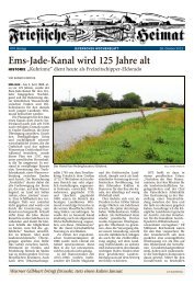 JW_S37_Friesische Heimat_20131026 - Jeversches Wochenblatt