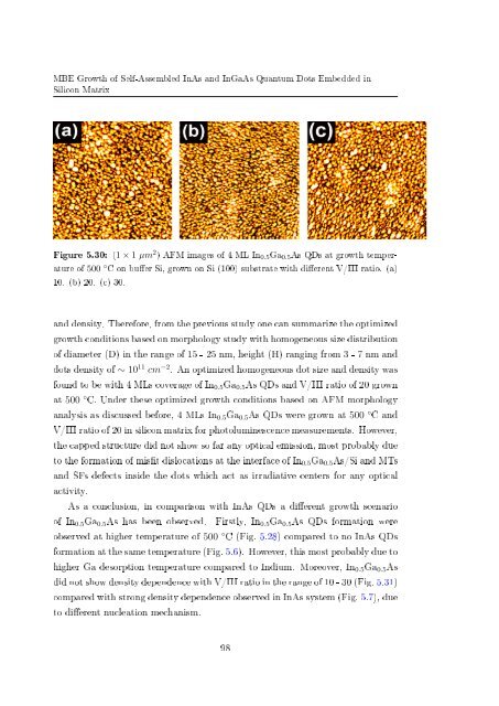 Molecular beam epitaxial growth of III-V semiconductor ... - KOBRA