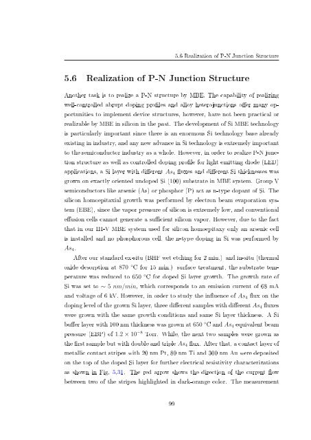 Molecular beam epitaxial growth of III-V semiconductor ... - KOBRA