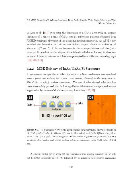 Molecular beam epitaxial growth of III-V semiconductor ... - KOBRA