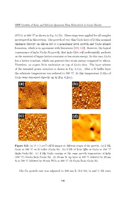 Molecular beam epitaxial growth of III-V semiconductor ... - KOBRA