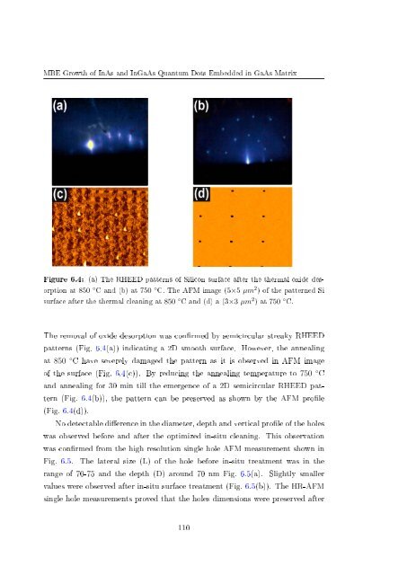 Molecular beam epitaxial growth of III-V semiconductor ... - KOBRA