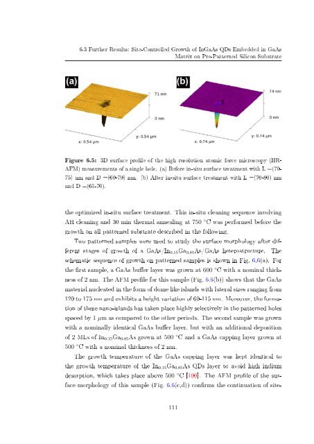 Molecular beam epitaxial growth of III-V semiconductor ... - KOBRA