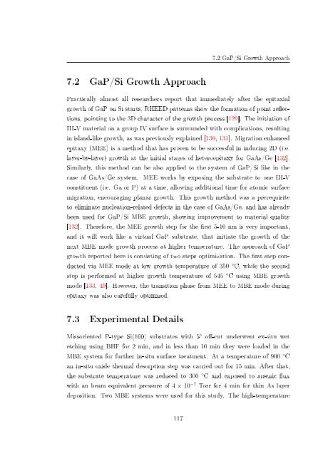 Molecular beam epitaxial growth of III-V semiconductor ... - KOBRA