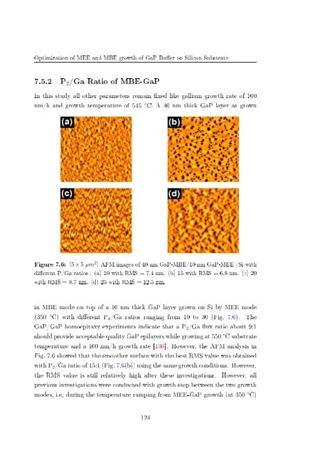 Molecular beam epitaxial growth of III-V semiconductor ... - KOBRA