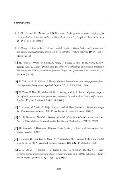 Molecular beam epitaxial growth of III-V semiconductor ... - KOBRA