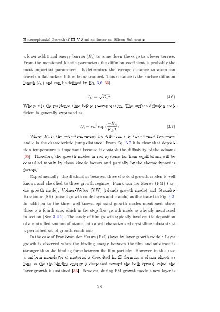 Molecular beam epitaxial growth of III-V semiconductor ... - KOBRA