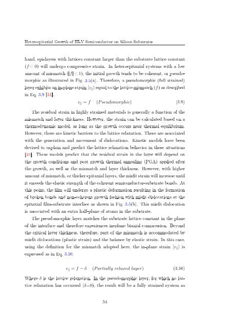 Molecular beam epitaxial growth of III-V semiconductor ... - KOBRA