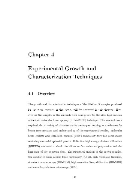 Molecular beam epitaxial growth of III-V semiconductor ... - KOBRA