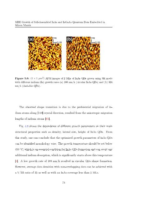 Molecular beam epitaxial growth of III-V semiconductor ... - KOBRA