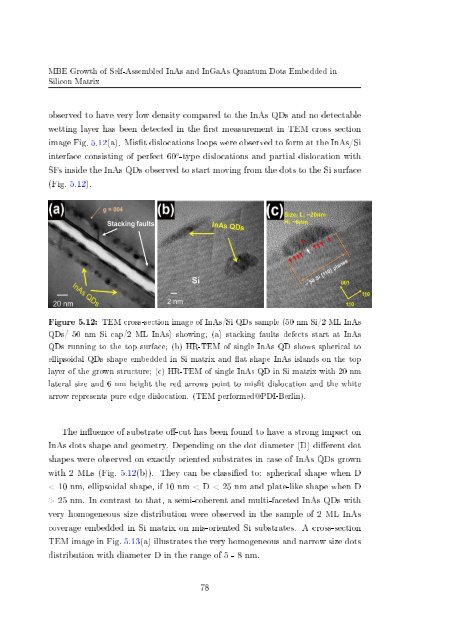 Molecular beam epitaxial growth of III-V semiconductor ... - KOBRA