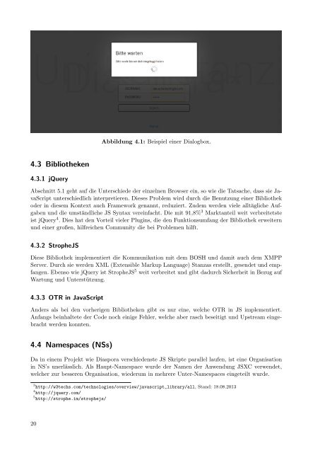 Implementierung & Evaluation eines JavaScript-basierten ... - KOPS
