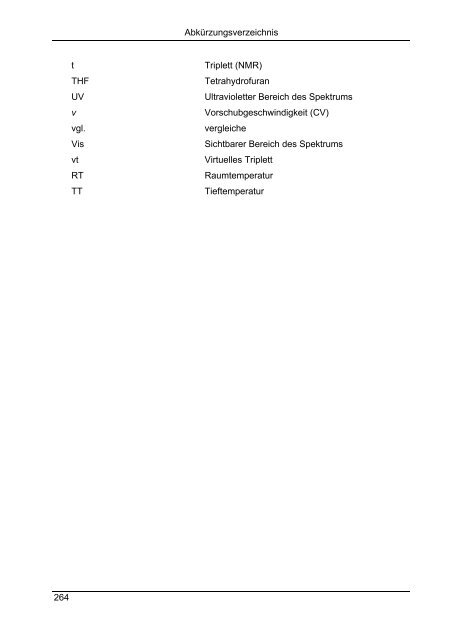 Synthese und Reaktionen von metallorganischen π-Systemen - KOPS