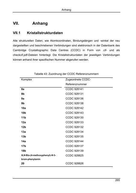 Synthese und Reaktionen von metallorganischen π-Systemen - KOPS